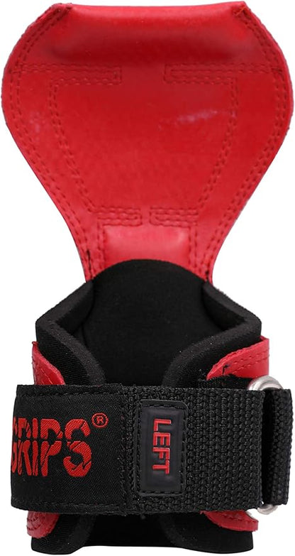 Cobra Grips PRO Weight Lifting Gloves Heavy Duty Straps Alternative with Power Lifting Hooks Padded Wrist Support for Deadlifts & Bodybuilding