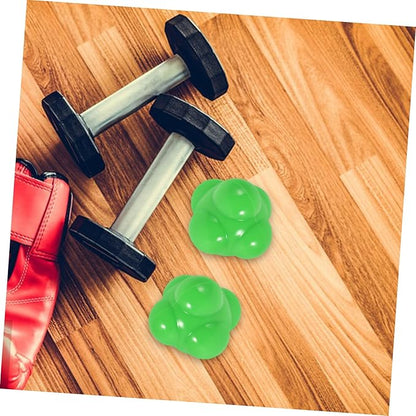 Happyyami Silicone Agility for Fitness Training Speed Coordination and Reaction Skills Portable Hexagonal Shape for Hand-Eye Coordination Drills and Bouncy Design