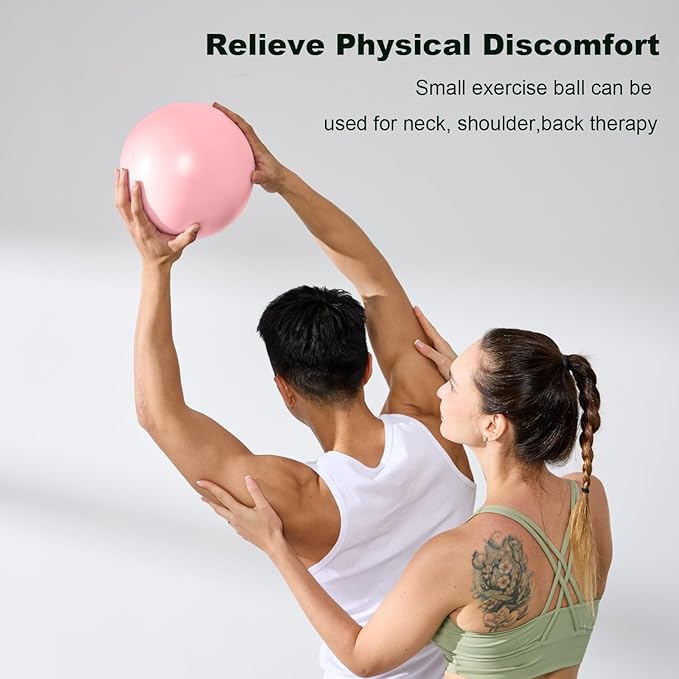 Exercise Ball for Workouts, Anti-Burst and Slip Resistant Yoga Ball for Gym Fitness and Physical Therapy