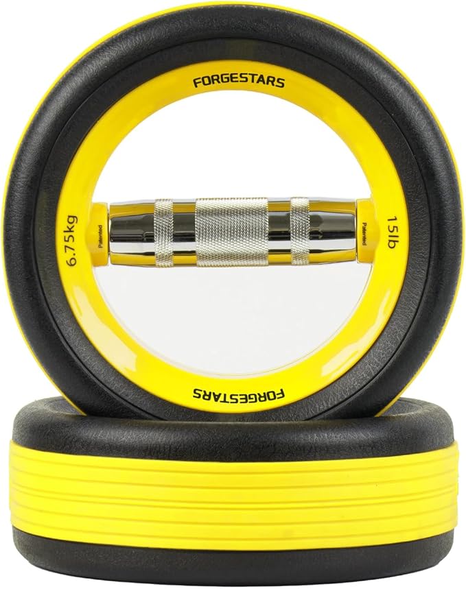 Dumbbell Weight Plates –Dual Purpose Ergonomic Fitness Equipment, Multifunctional Design for Strength Training, Full Body Workouts and Home Gym