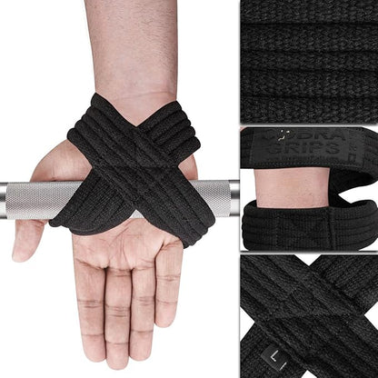 Deadlift Straps Figure 8 Loop Lifting Straps The #1 Choice for Power Lifters weightlifters workout Enthusiasts