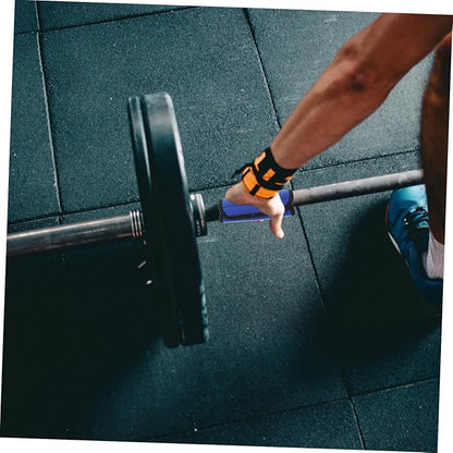 Mikikit Anti-Slip Horizontal Bar Pad 2pcs Gym Barbell Protection Sleeve for Squats Lunges Hip Thrusts Sturdy Foam Padding Fits Standard Bars for Weightlifting Fitness Training