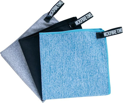Microfiber Towels Quick Dry Gym Fast Drying Towels for Beach Camping Yoga Travel Sports Towels 3 Pack