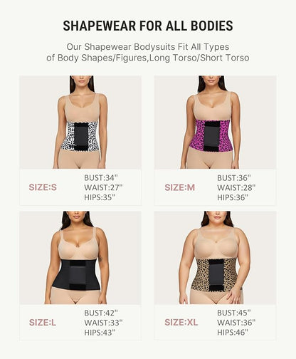 FeelinGirl Waist Trainer Belt Waist Cincher Trimmer Ab Belt Tummy Control Body Shaper with Triple Wrap Women and Men