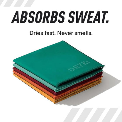 Sweat Absorbing Handkerchiefs - The Original Pocket-Sized Sweat Towels - Quick-Dry Microfiber Sweat Rags for Face, Hands, & Body - Men & Women - Gym, Sports, and Work (Mountain: 5 Pack)