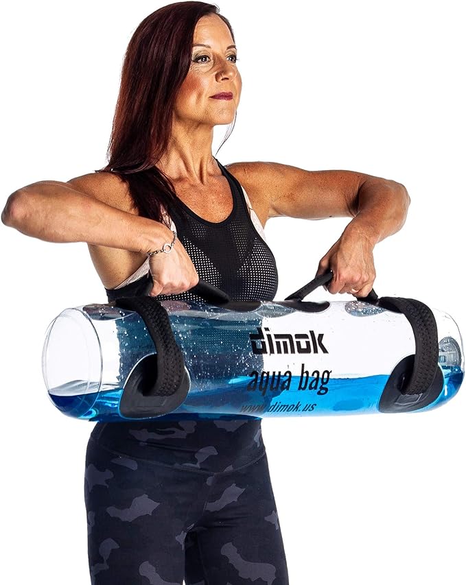 Workout Sand Bag Water Aqua Bag Training Weight Bag Military Sandbag for Fitness 45-80 LBS - Full Body Heavy Equipment