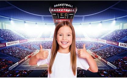 Basketball Stadium Backdrop Basketball Stage Arena Photography Background Sports Basketball Fans Party Backdrop Decors Basketball Stadium Arena Match Games Background Decorations Props 20x10ft