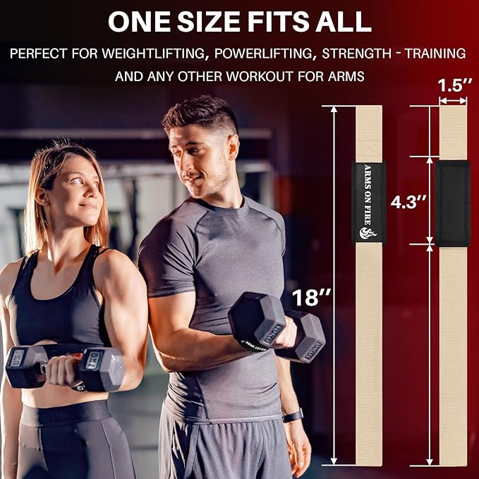 TECEUM Lifting Straps for Weightlifting Gym Strength Training - Wrist Straps with Neoprene Padded Cotton - Men & Women – Ideal for Powerlifting, Bodybuilding & Deadlifts