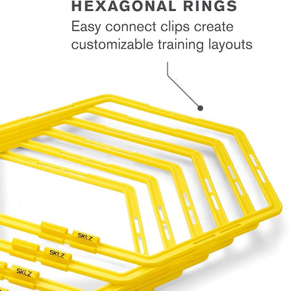 SKLZ Training Ladder, Reactive Agility Ladder, Elevation Ladder, for Speed Training