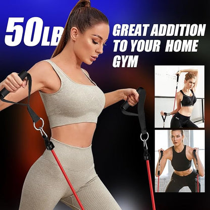 VEICK Resistance Bands, One Single Exercise Bands, Workout Bands Resistance Training for Home Workouts Fitness Pilates