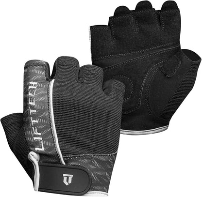 Lift Tech Fitness Reflex Workout Gloves for Women - Gym Gloves for Women Into Weights, HIIT, Strength Training - Weightlifting Gloves for Women with Full Palm Protection