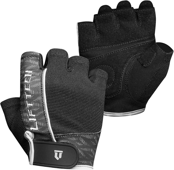 Lift Tech Fitness Reflex Workout Gloves for Women - Gym Gloves for Women Into Weights, HIIT, Strength Training - Weightlifting Gloves for Women with Full Palm Protection