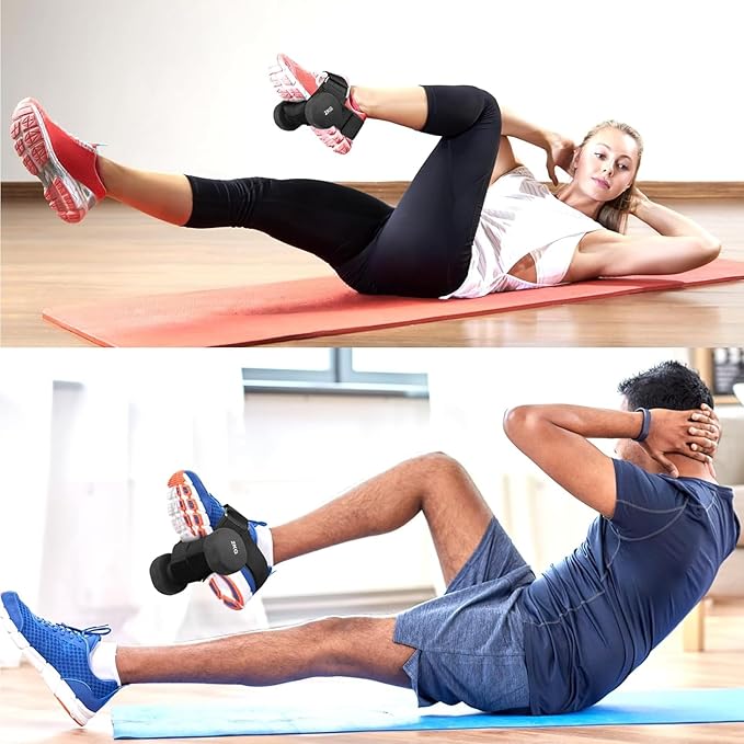 Dumbbell Foot Attachment, Tibialis Trainer, Adjustable Ankle Weights, Leg Workouts at Home for Hip Flexors,Ankle Straps for Weight Lifting,Shin Splint,Hamstring Curls,Leg extensions,Home Gym Equipment