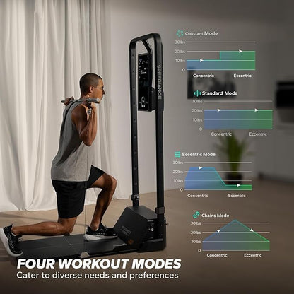 Speediance Gym Monster Smart Home Gym, Multifunctional Strength Training Machine, Smith Machine Power Cage Workout Station, Squat Rack Cable Machine, Full Body Fitness Equipment for Home Workout