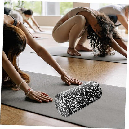 Yoga Column Foam Roller High-Density Muscle Relaxing Massage Tool for Fitness Yoga Exercise Foam Roller for Circulation Relief Balance and Muscle Re-Education