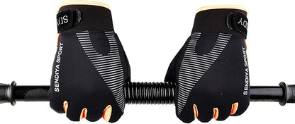 YHT Workout Gloves, Full Palm Protection & Extra Grip, Gym Fishing Fencing Gloves for Weight Lifting, Training, Fitness, Exercise (Men & Women)