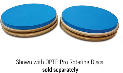 OPTP Foam Disc Pads - 10 1/2" Soft Foam Pads - Foam Balance Pad Set Pairs with The OPTP Pro Rotating Discs for Comfortable Hand and Forearm Placement