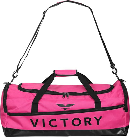 Large Breathable Duffle Bag for MMA Gear, Boxing Gear, Gym or other Sports (Pink)
