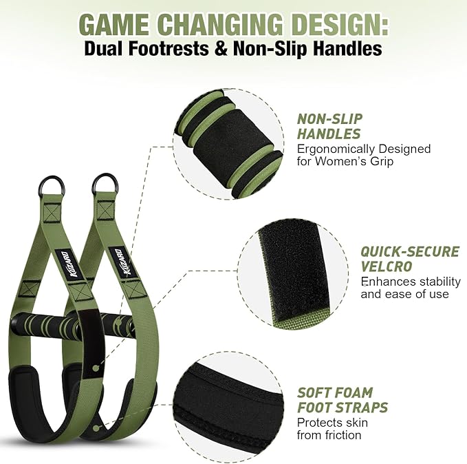 Pull Up Assistance Bands for Women, Heavy Duty Resistance Bands with Handles, Exercise Band with Door Anchor, Workout Band Set for Pull Up Bar, Full Body Sculpting,Muscle Training, Recovery, Home Gym
