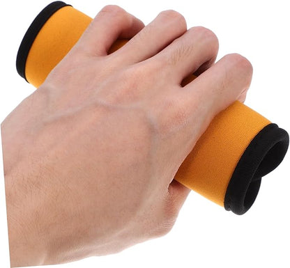 2pcs Deadlift Barbell Pad Non-slip Polyester Palm Grip Cover for Gym Hip Thrust Barbell Mat Weight Lifting Protection