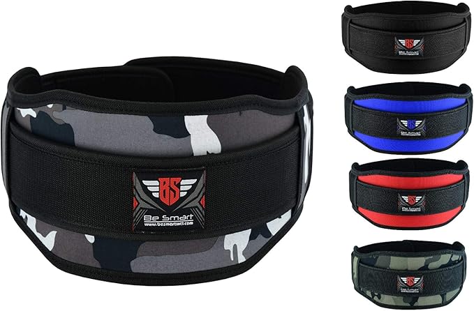 Weight Lifting Belt Neoprene Gym Fitness Workout Double Support Brace