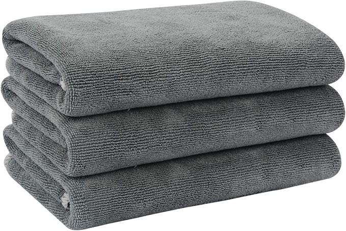 VIVOTE Microfiber Gym Towels Sports Fitness Workout Sweat Towel Super Soft and Absorbent3 Pack 16 Inch X 32 Inch