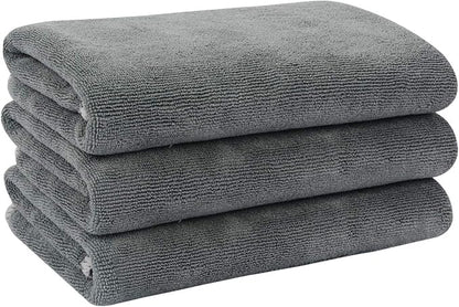 VIVOTE Microfiber Gym Towels Sports Fitness Workout Sweat Towel Super Soft and Absorbent3 Pack 16 Inch X 32 Inch