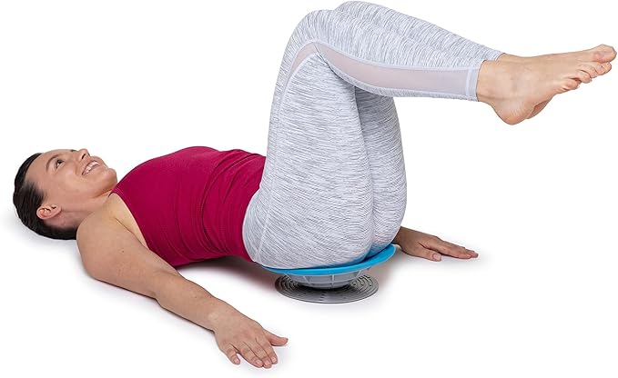 OPTP Pelvic Rocker Core Trainer – Balance Disc for Core Stability, Pelvic Floor Training, and Lower Ab Exercise – Hip Mobility Trainer and Pilates Exercise Equipment for SI Joint Support