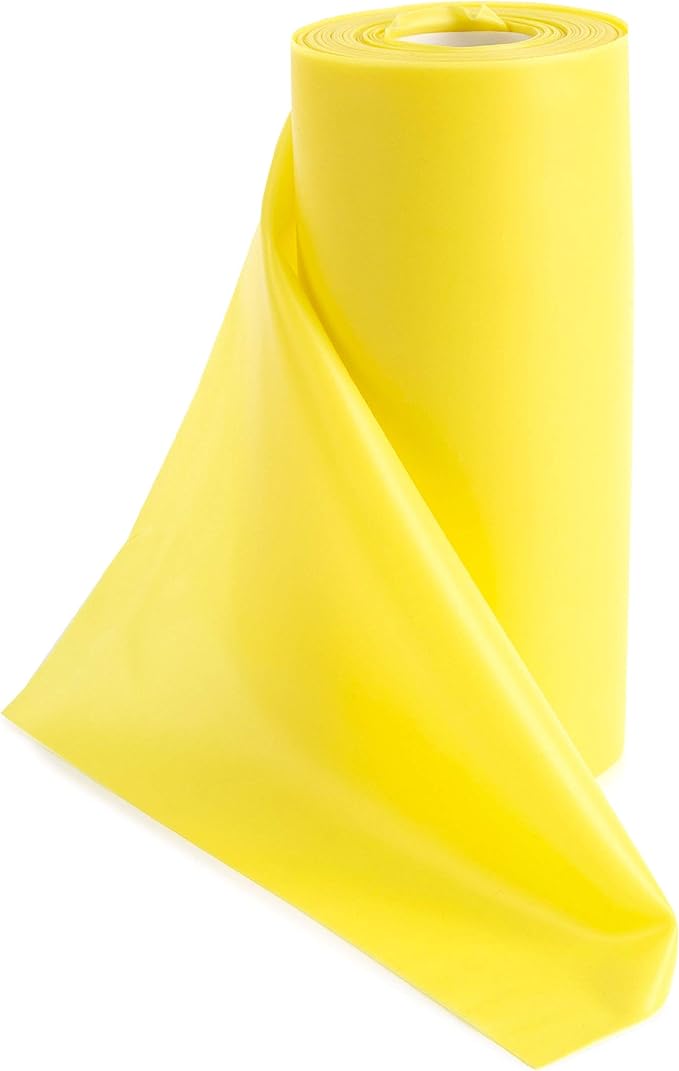 Resistance Band for Working Out | Super Exercise Bands 8,16,24 Yard Bulk Rolls |10 Strengths in Light Medium and Heavy Resistance Bands | Latex Free Workout Bands Including App and e-Book