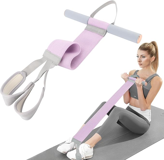 Full Body Resistance Band Set with Handles Yoga Pedal Resistance Band Anti-Broken Elastic Sit Up Pull Rope for Strength Training Stretch Bands Workout Equipment