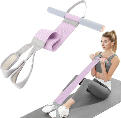 Full Body Resistance Band Set with Handles Yoga Pedal Resistance Band Anti-Broken Elastic Sit Up Pull Rope for Strength Training Stretch Bands Workout Equipment