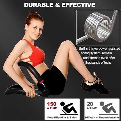 Ab Machine Ab Workout Equipment,Sit Up Exercise Equipment For Stomach Workout, Adjustable Abdominal & Strength Trainer For Men & Women,Fitness Exercise Equipment For Home.US Patented