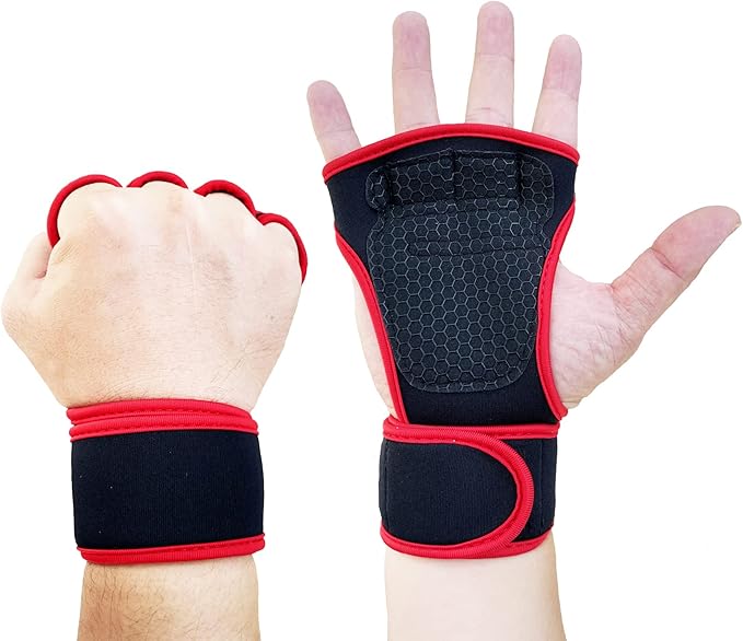 Workout Gloves for Men Workout Gloves Women, Wrist Wraps Wrist Straps for Weightlifting, Versa Grips Lifting Wrist Wraps Weight Lifting Gloves Gym Gloves for Men & Women