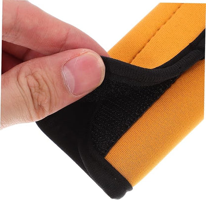 2pcs Deadlift Barbell Pad Non-slip Polyester Palm Grip Cover for Gym Hip Thrust Barbell Mat Weight Lifting Protection