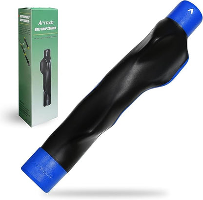 Golf Grip Trainer, Right or Left Handed Golf Training Aid for All Levels of Golfers - Fix Hand Position & Grasp, Master Correct Grip Posture, Golf Accessories
