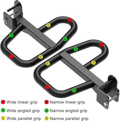 SELEWARE Power Cage Accessories, Dip Handles, Pull‑Up Stations, and Multi‑Grip Training Attachments