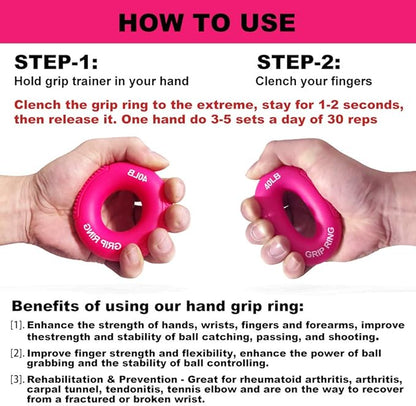 Boaton Hand Grips for Gym, Weightlifting, Pull-ups, Rock Climbing - Boys and Girls
