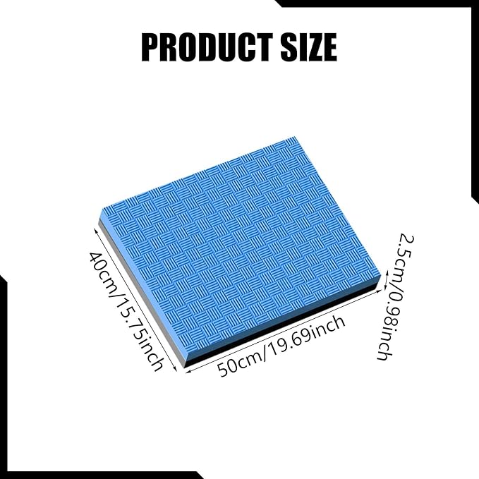 Balance Pad Foam Pad for Exercise Comfortable Anti Slip Knee Pads Balance Cushion for Fitness Home Gym Indoor Workout Outdoor