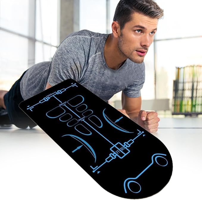 Exercise Equipment Mat - Extra Long Yoga Mat Non-Slip 5.25x2.3ft | Men And Women Exercising Mat, Sound Insulation Knee Joint Protector Pad For Ab Roller Wheel And Workout Accessories