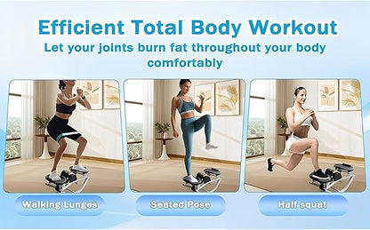 U Shape Stepper - Compact for Small Spaces, Digital Display for Home Cardio Workout and Apartment Fitness, Suitable for Home