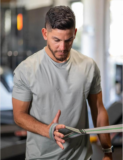 Fabric Resistance Bands with Looped Handles for Pull Up Assistance, Stretching, Mobility & Rehab | Long Non-Slip Workout Bands for Strength Training, Recovery & Home Gym Exercise
