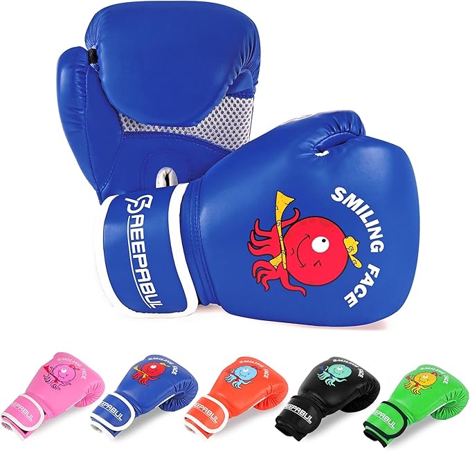 Upgrade Kids Boxing Gloves for 3-8 Year Boys and Girls, Toddler Boxing Gloves for Kids Training, Boxing Gloves Kid Sparring for Punching Bag, Kickboxing, Muay Thai, MMA