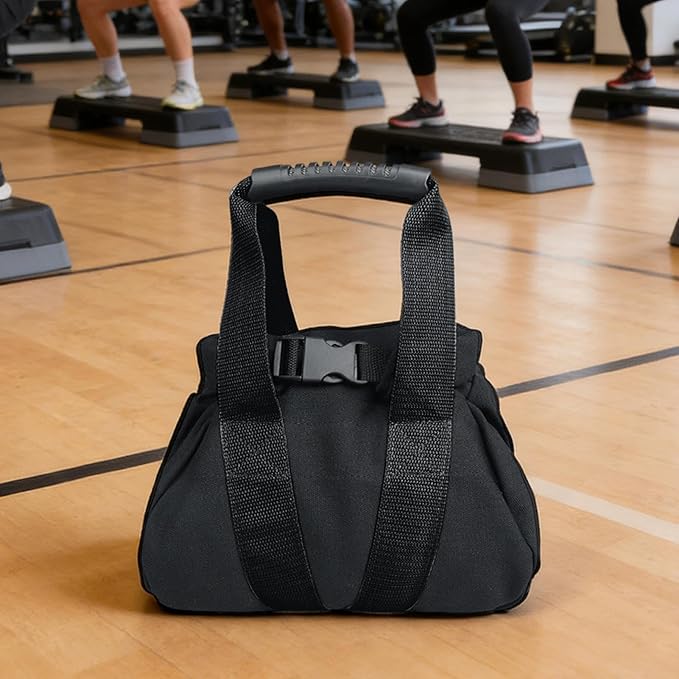 Kettlebell Sandbag, Adjustable Weight, 25.5x25x17cm, Fitness Training Bag, Workout Resistance Bag, Heavy Lifting Exercise, For Home Gym Sports