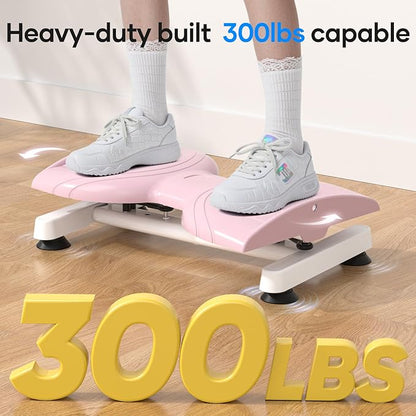 Waist Twist Machine, Twist Machine Exercise with 300 Lbs Weight Capacity, Ab Twist Board for Slim Waist and Core Ab Exercise,Noiseless Home Gym Equipment for Women Men