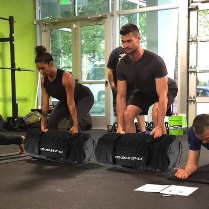 GarveeLife Workout Sandbag Unfilled - 5-200 LBS Heavy Duty Fitness Sandbag for Strength Training, Core & Full-Body Exercises | Adjustable Weight Home Gym