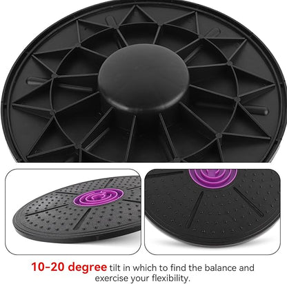 Balance Board Maze, Wobble Balance Board Balance Trainer Core Trainer Stability Disc with Maze for Core Stability, Strength Training, Flexibility