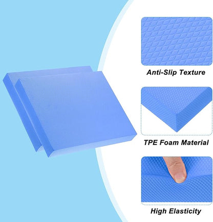PATIKIL Balance Pad Non-Slip TPE Foam Pad Cushion Exercise Yoga Mat Knee Pad for Fitness Stability Core Training Stretching