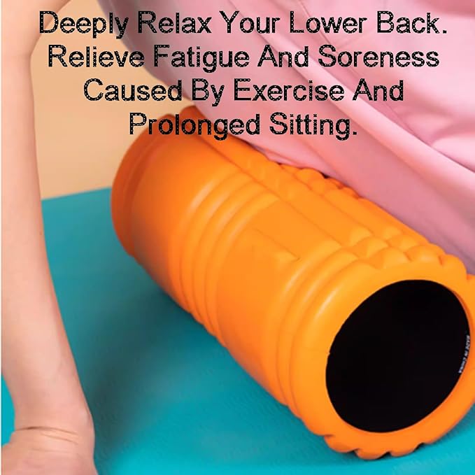 Foam Massage Roller with Softer Compression for Exercise,Deep Tissue and Muscle Recovery,for Stretching(Color3)