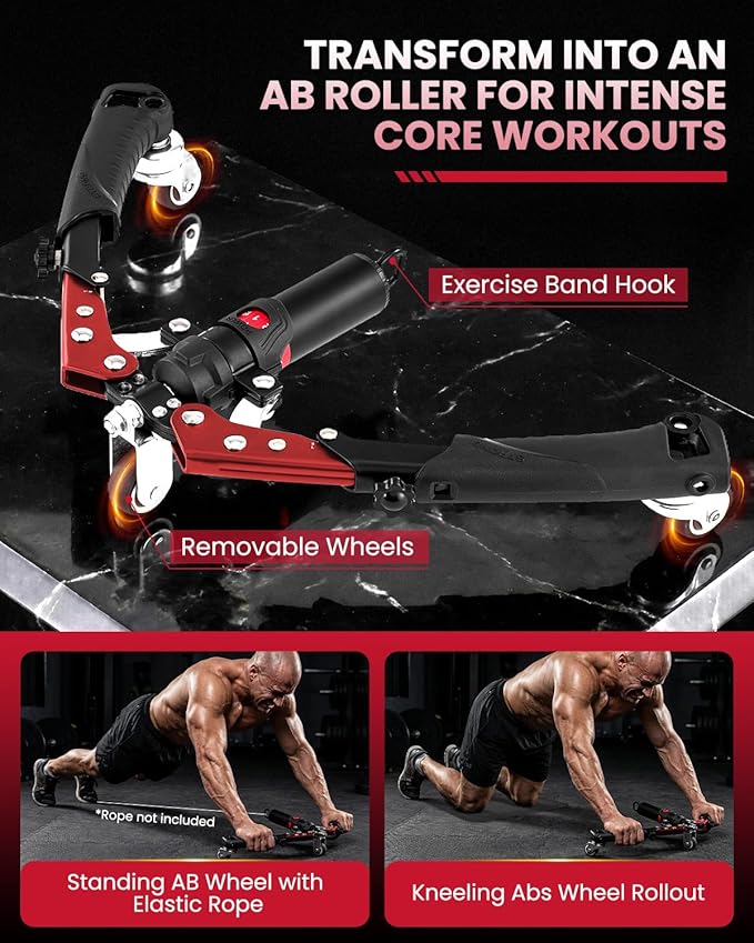 Saker Twister Arm Trainer,Versatile Hydraulic Chest Expander & Strength Trainer - Adjustable Resistance & Arm Length for Full-Body Home Workout, Safe & Stable Design for All Fitness Levels