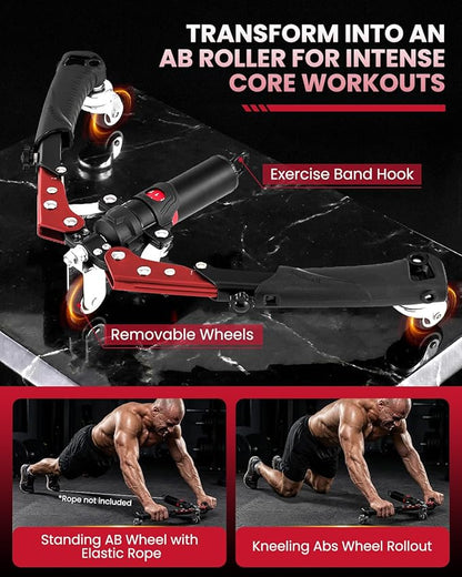 Saker Twister Arm Trainer,Versatile Hydraulic Chest Expander & Strength Trainer - Adjustable Resistance & Arm Length for Full-Body Home Workout, Safe & Stable Design for All Fitness Levels